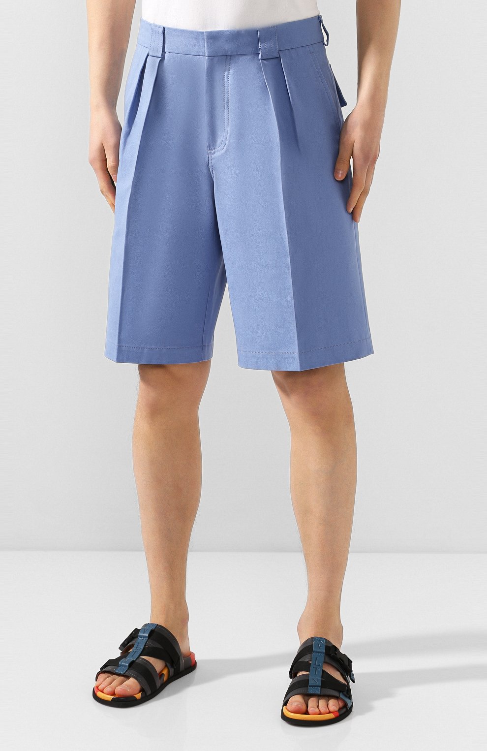 Хлопковые шорты JACQUEMUS, арт. 205PA07/01340, фото 3