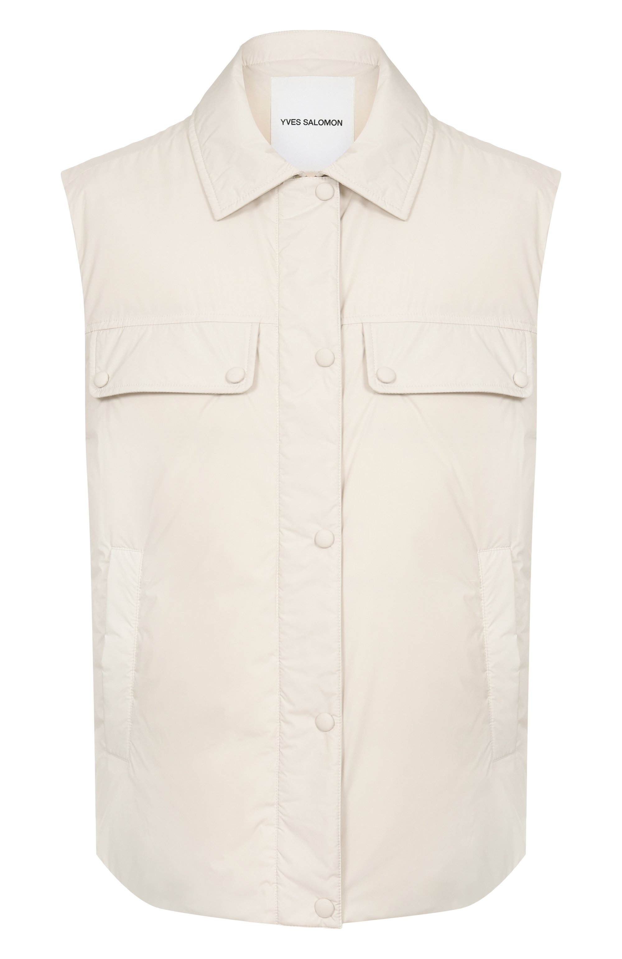 Пуховый жилет YVES SALOMON, арт. 25EFG02274K34W/A1064, фото 1