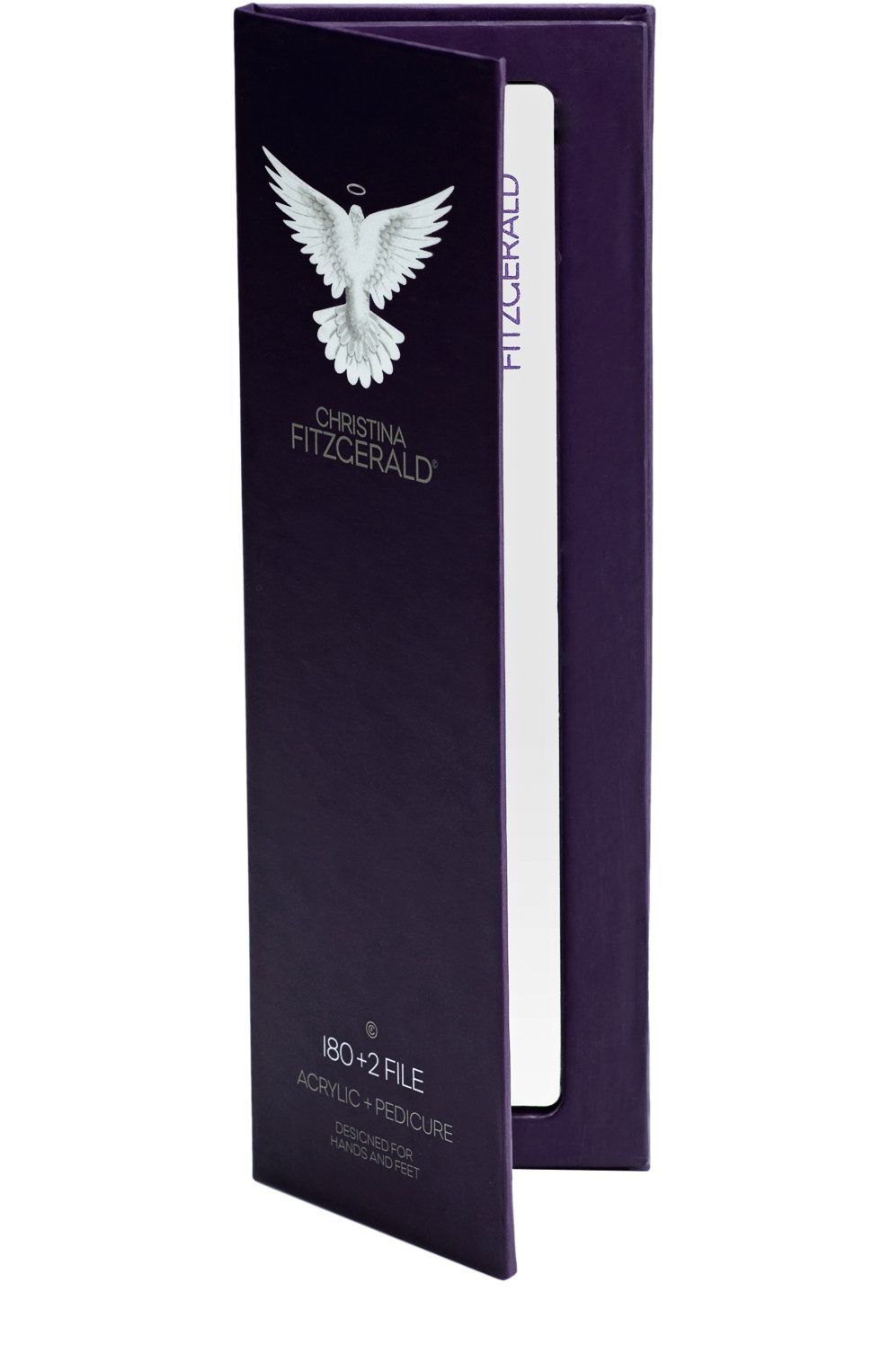 Пилка для ногтей из акрила/геля и для педикюра 180+2 CHRISTINA FITZGERALD бесцветного цвета по цене 830 руб., арт. 9333381000132, фото 1 Пилка для ногтей из акрила/геля и для педикюра 180+2 CHRISTINA FITZGERALD, арт. 9333381000132, фото 1