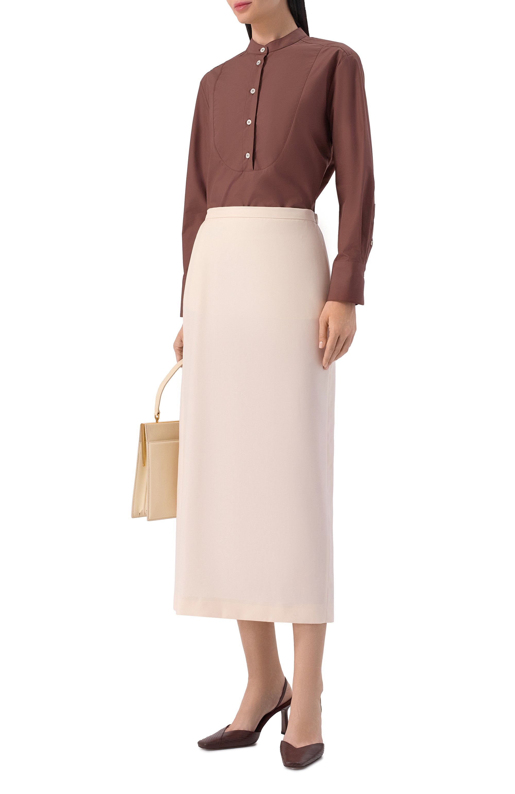 Хлопковая блузка NOBLE&BRULEE, арт. NB05/021125/24, фото 2