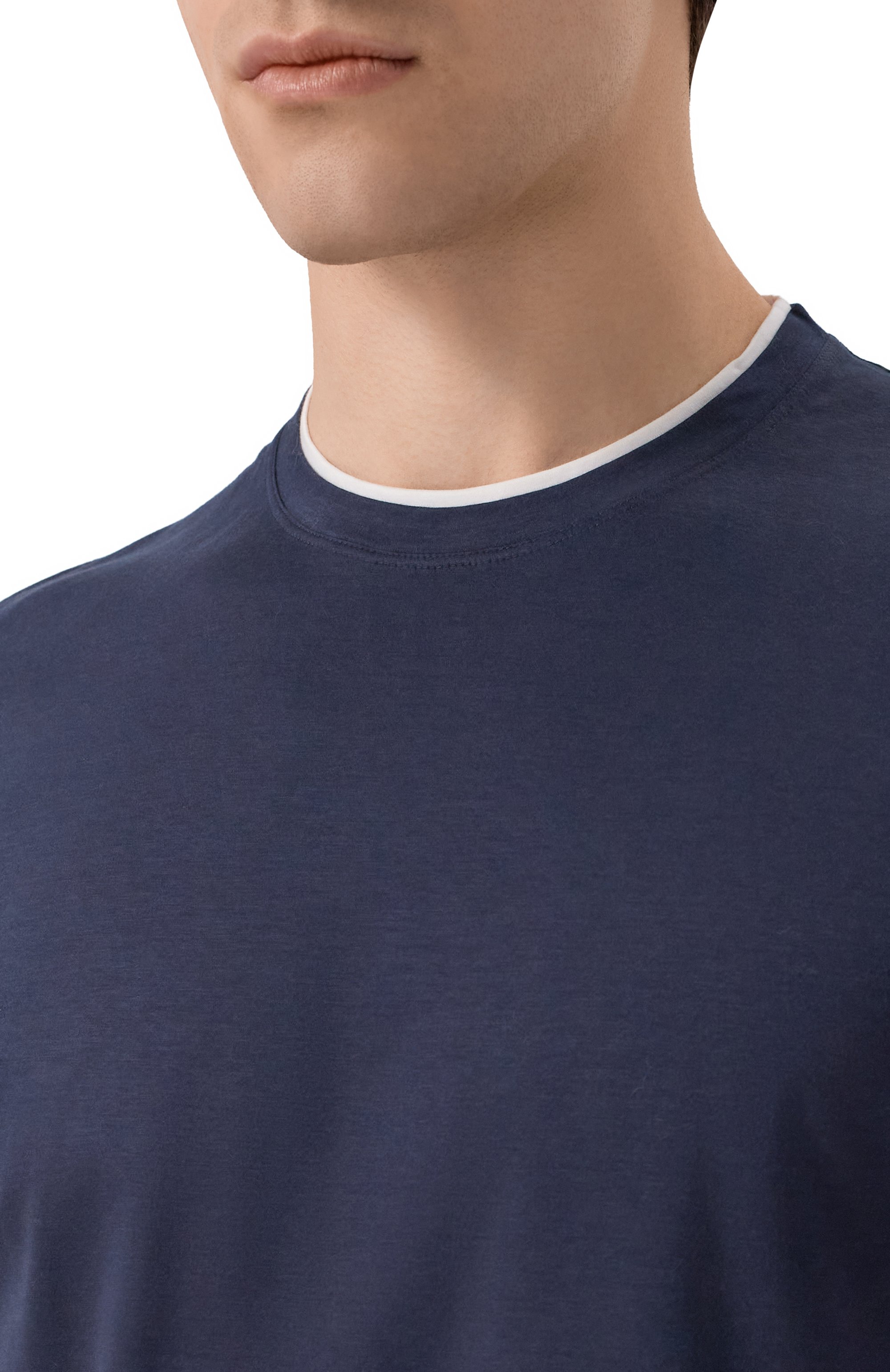 Хлопковая футболка KITON, арт. UMK0970, фото 5