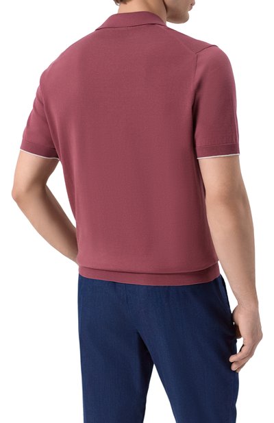 Хлопковое поло BRUNELLO CUCINELLI, арт. M29800145, фото 4