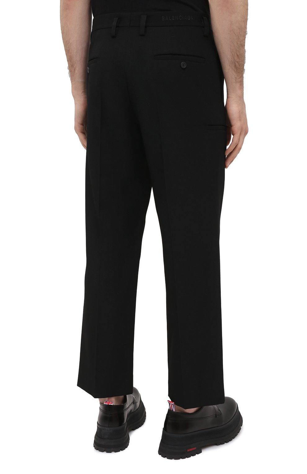 Шерстяные брюки BALENCIAGA, арт. 622008/TIT17, фото 4