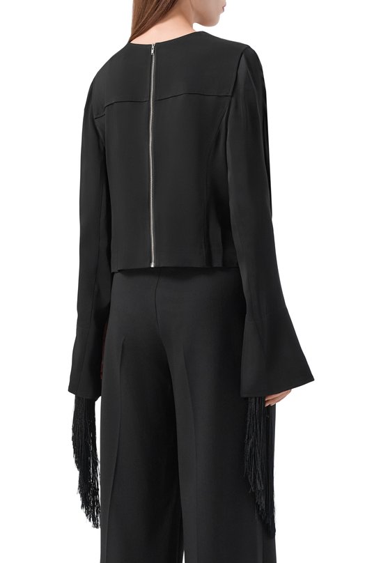 Топ из вискозы Co 2952LVRF-F25 Чёрный  2952LVRF-F25 Фото 4