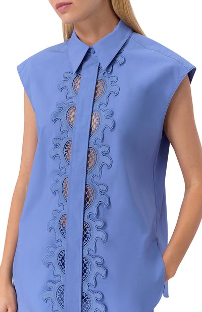 Хлопковая рубашка DOROTHEE SCHUMACHER, арт. 948236, фото 5