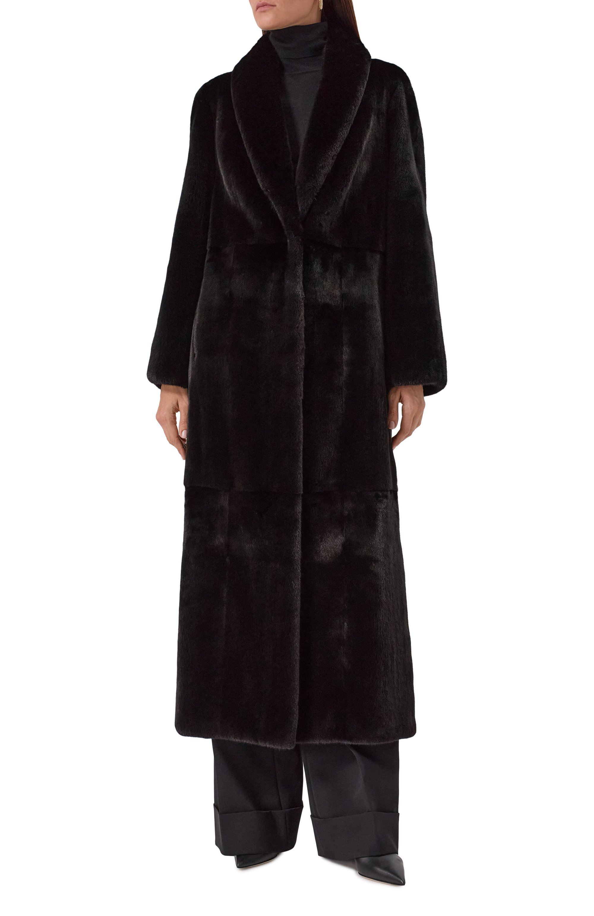 Шуба из норки VICTORIA KUSENKOVA, арт. 702800002615, фото 3