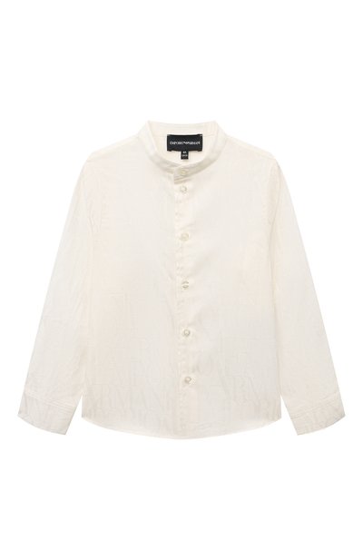Хлопковая рубашка EMPORIO ARMANI, арт. 3D4CA4/3N5ZZ