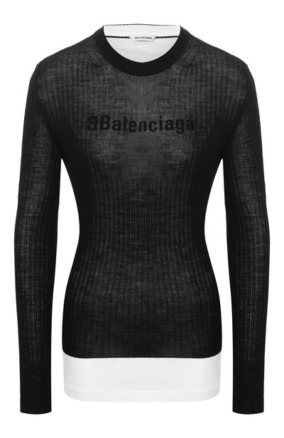 Женский шерстяной пуловер BALENCIAGA, арт. 641359/T1579