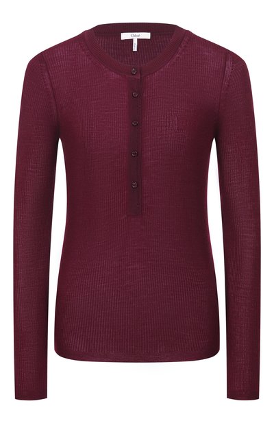 Шерстяной пуловер CHLOÉ, арт. CH24WMP51667, фото 1