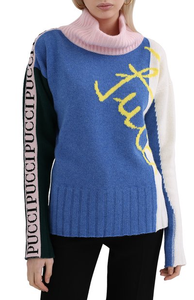 Шерстяной свитер EMILIO PUCCI, арт. 0RKM85/0R968, фото 3