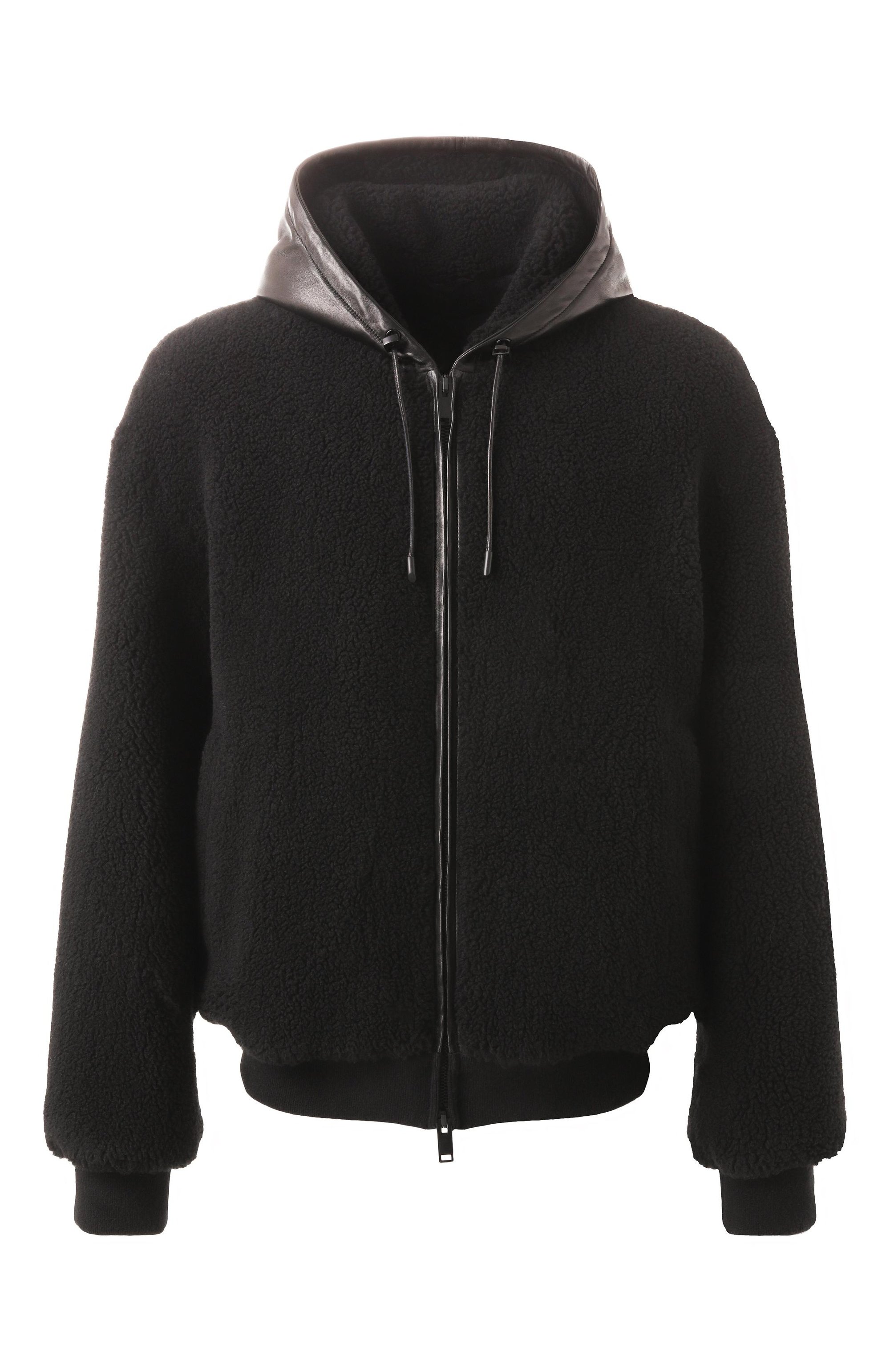 Бомбер из кашемира и шелка MVST черного цвета по цене 456500 руб., арт. TXECK-ES4390/LC1637, фото 1 Бомбер из кашемира и шелка MVST, арт. TXECK-ES4390/LC1637, фото 1