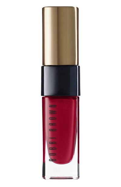 Женская жидкая помада для губ luxe high shine, оттенок red the news BOBBI BROWN, арт. EKHY-08
