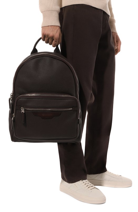 Рюкзак Santoni UIBBA2364EN-ASP6N01_ Коричневый  UIBBA2364EN-ASP6N01_ Фото 2