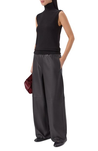 Кожаные брюки 12 STOREEZ, арт. 137756, фото 2