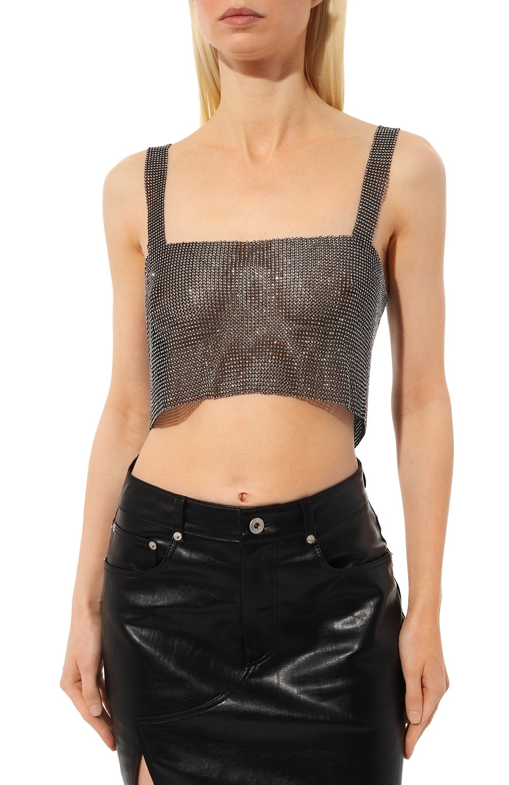 Бра-топ с отделкой стразами LIKE YANA, арт. L6-20-010-900, фото 3