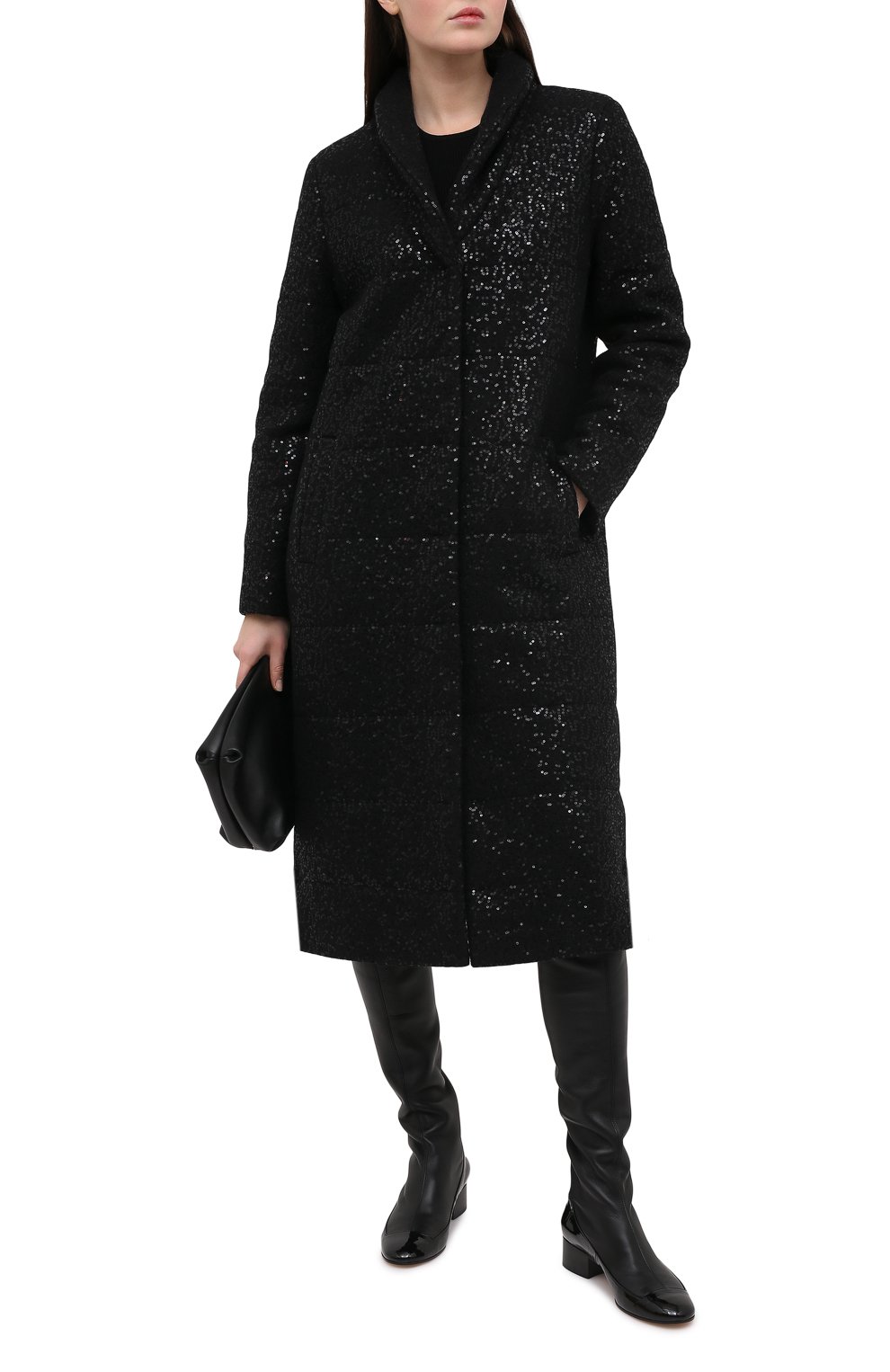 Стеганое пальто SEVEN LAB, арт. DCL19-01 black brilliant, фото 2