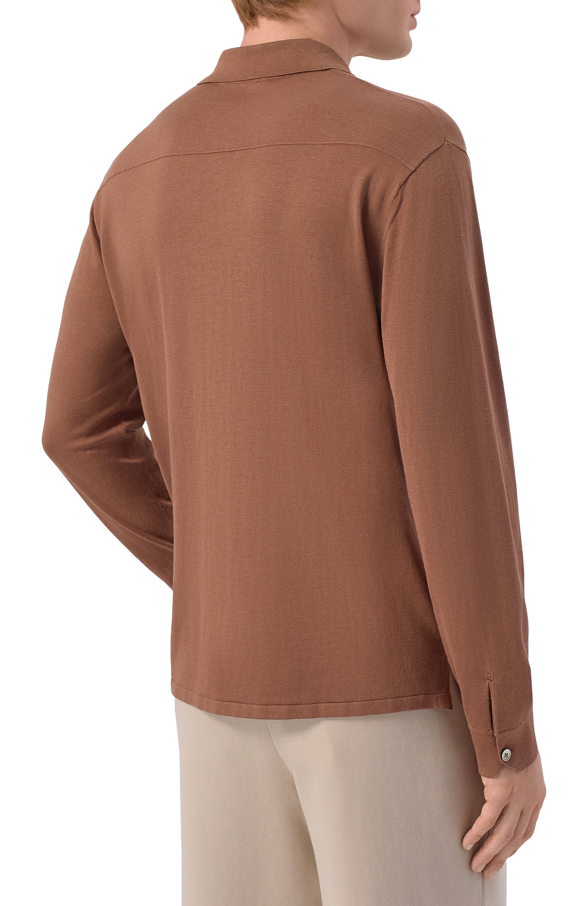 Рубашка из шелка и хлопка 12 STOREEZ, арт. 136303, фото 4