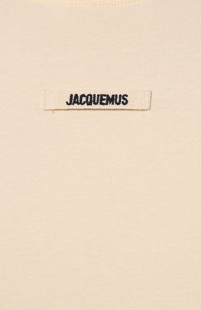 Хлопковая футболка JACQUEMUS, арт. 24E241JS1332031, фото 5