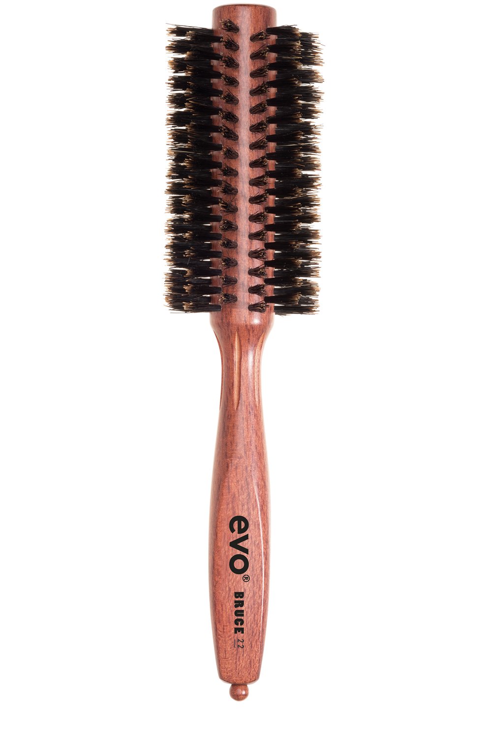 Круглая щетка с натуральной щетиной для волос 22мм bruce EVO, арт. 9327417018567, фото 1