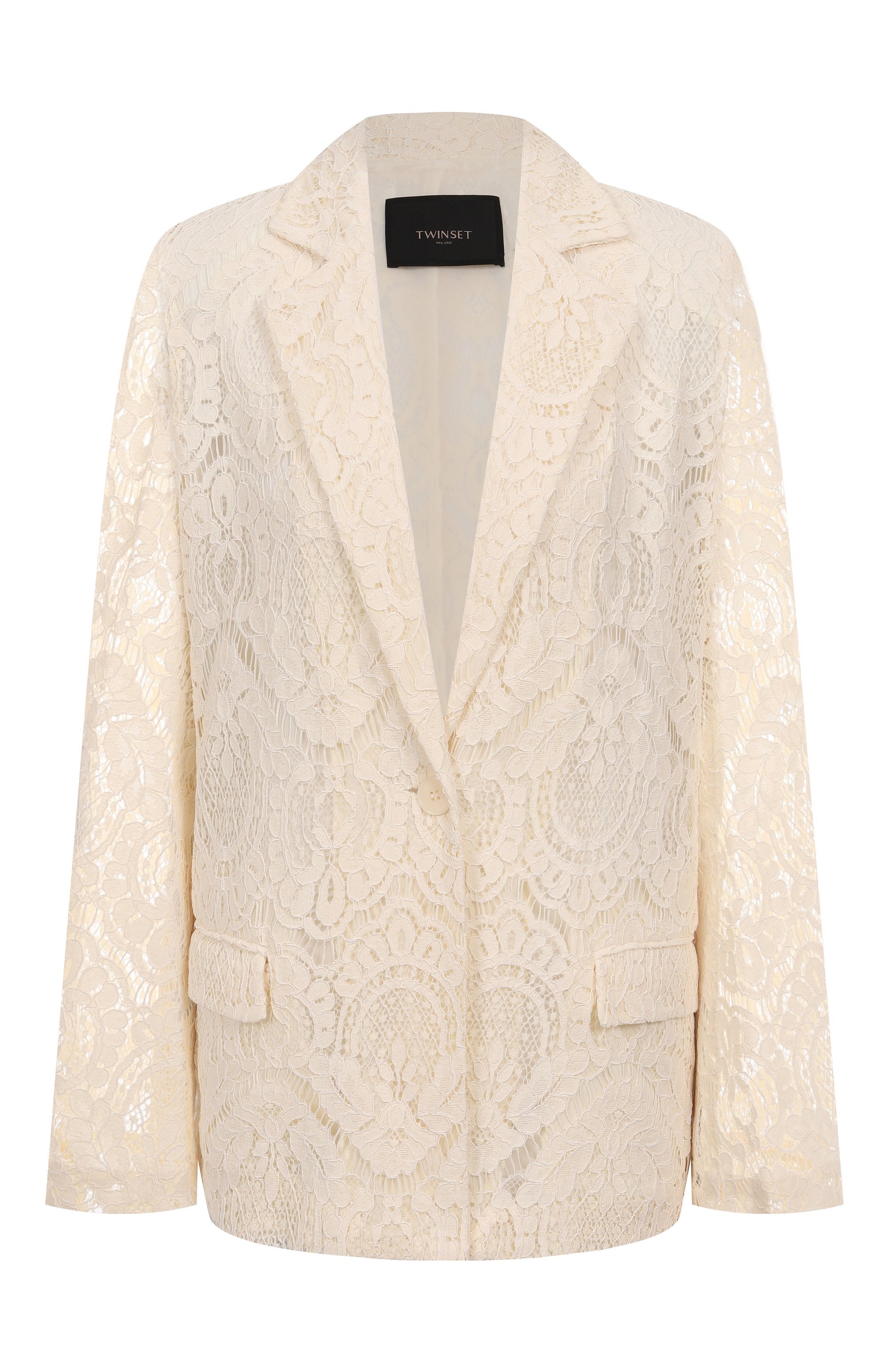 Жакет из вискозы и хлопка TWINSET, арт. 251TS2190, фото 1