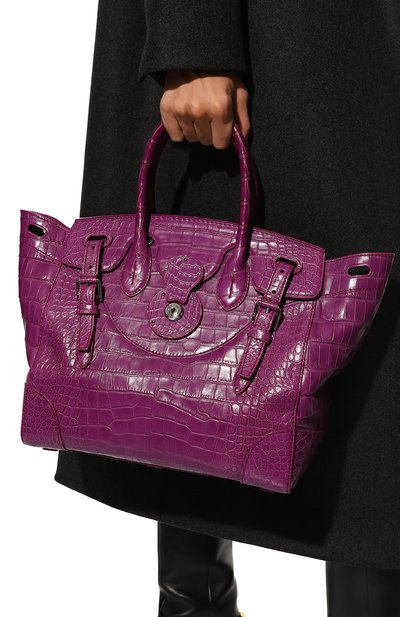 Сумка soft ricky 33 из кожи аллигатора RALPH LAUREN, арт. 69H/ITJ81/FTJ81, фото 2