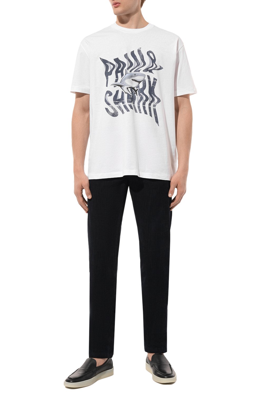 Хлопковая футболка PAUL&SHARK, арт. 14311626, фото 2