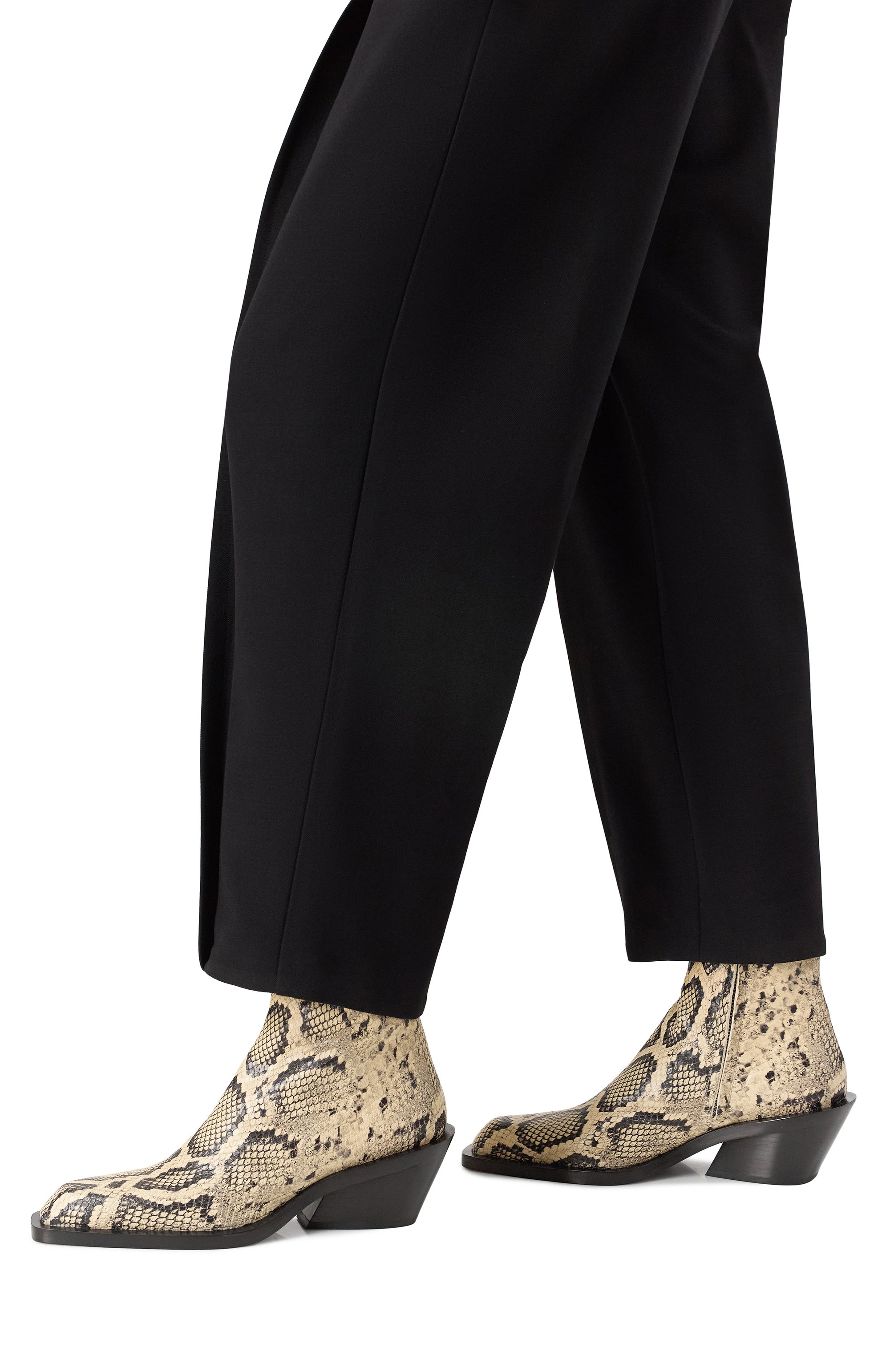 Кожаные ботильоны JIL SANDER, арт. J16WU0064-P8179, фото 3