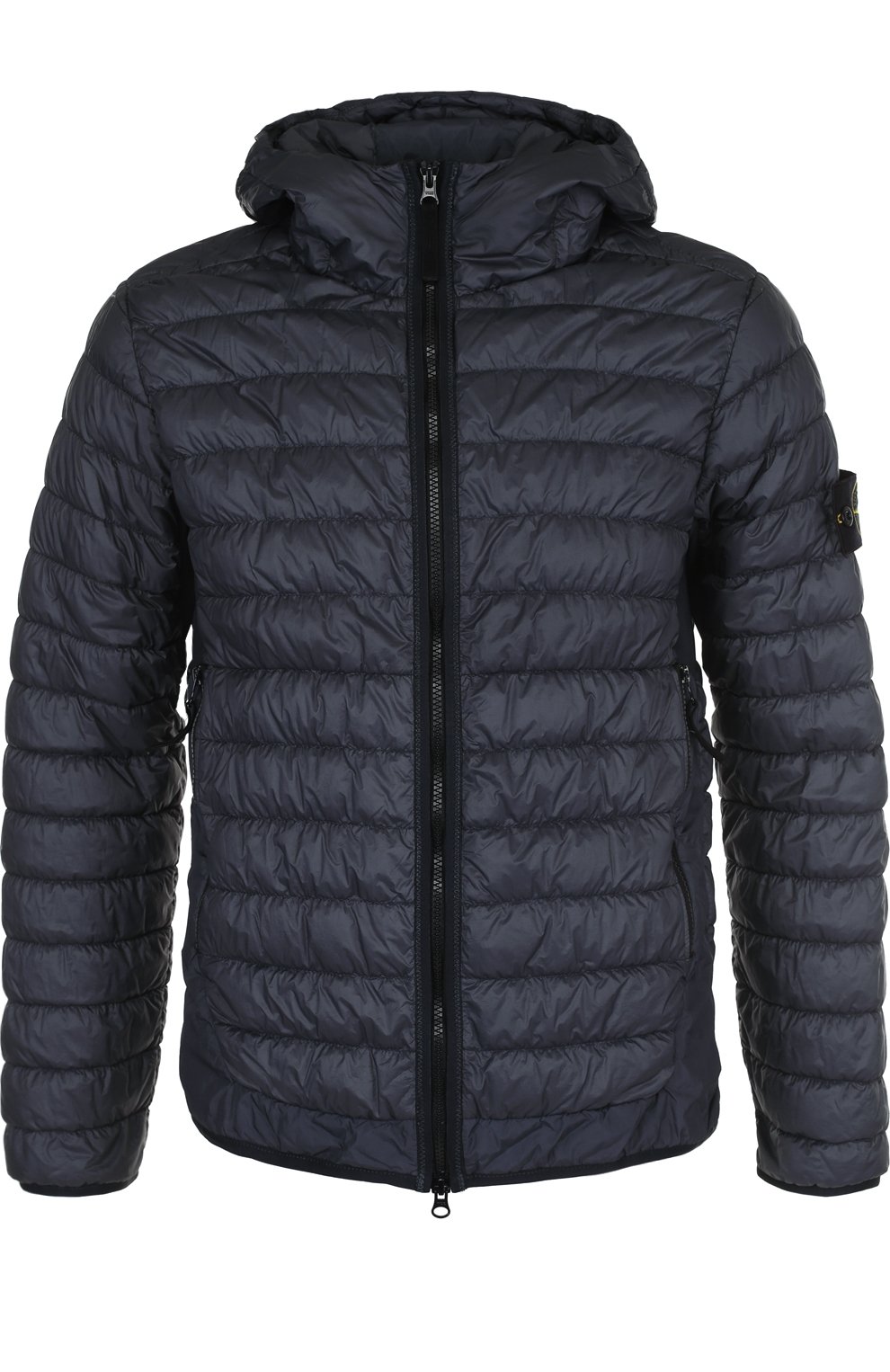 Пуховая куртка на молнии с капюшоном STONE ISLAND, арт. 681540124, фото 1