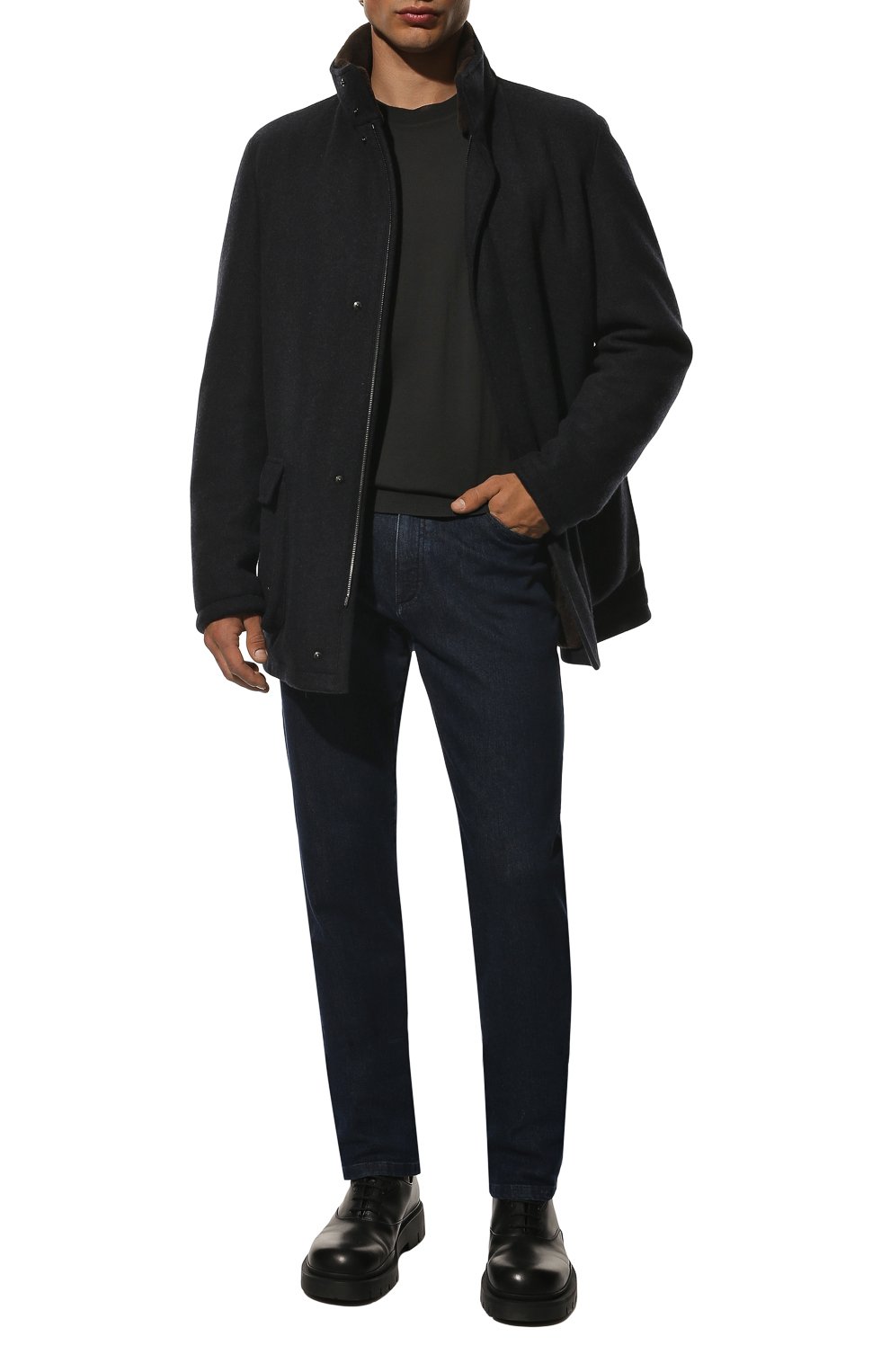 Кашемировая куртка с меховой подкладкой LORO PIANA, арт. FAL3157, фото 2