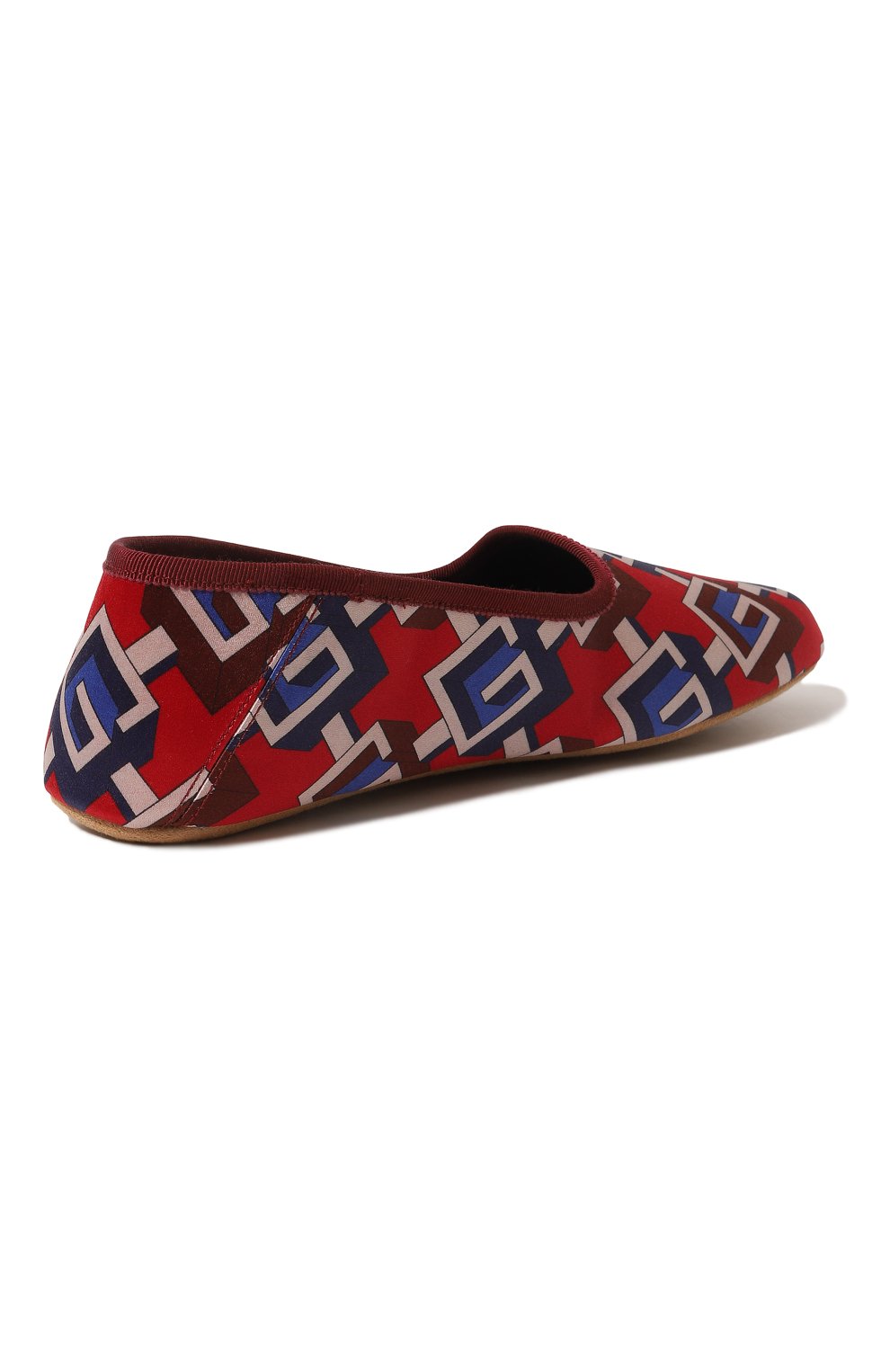 Текстильные домашние туфли GUCCI, арт. 662389 20T10, фото 5