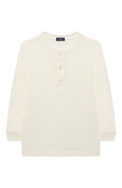 Лонгслив и з хлопка и льна IL GUFO, арт. P23TA124M0105/2A-4A, фото 1