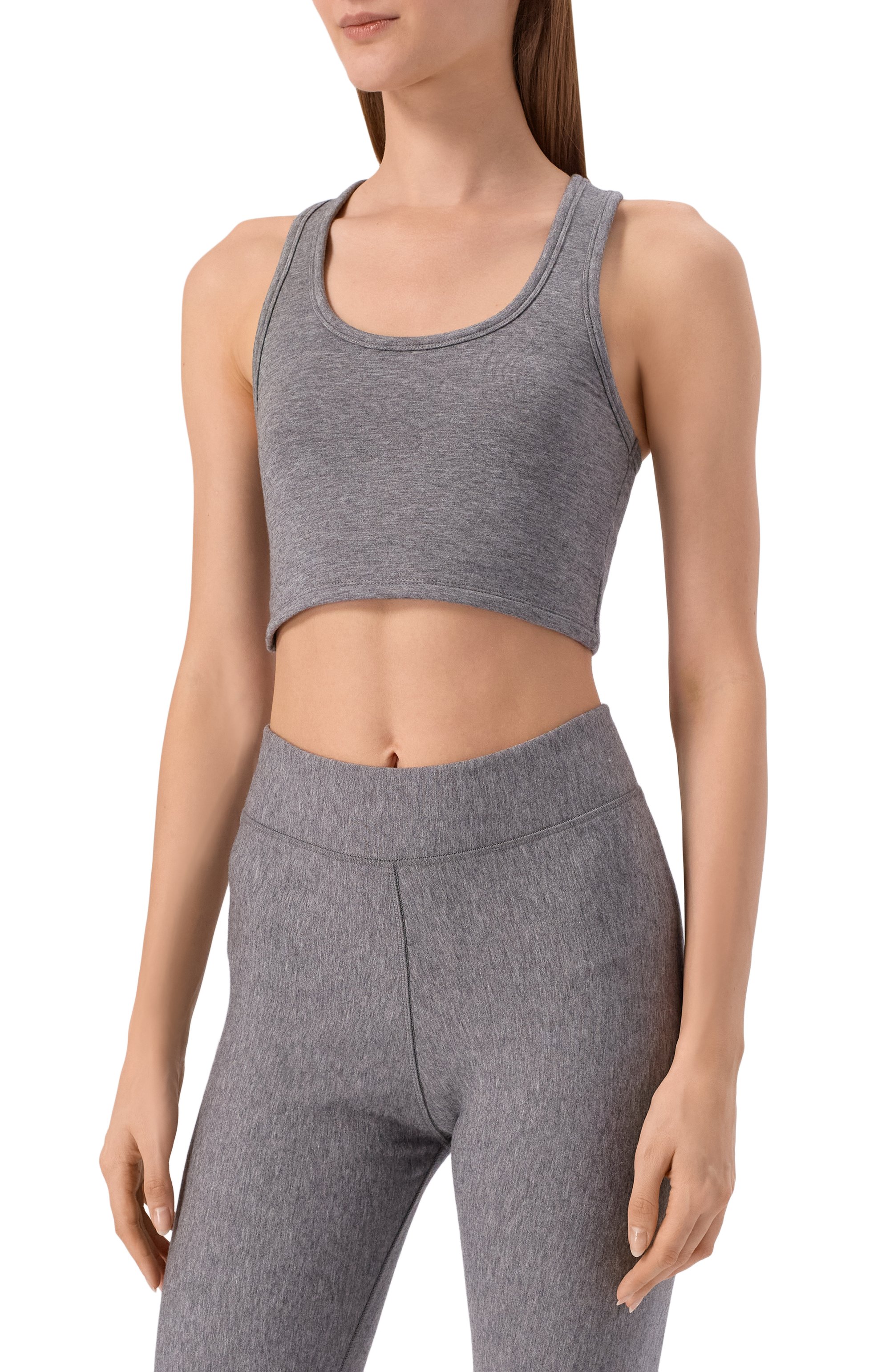 Бра-топ DNUD PARIS серого цвета по цене 11400 руб., арт. B2680, фото 3 Бра-топ DNUD PARIS, арт. B2680, фото 3