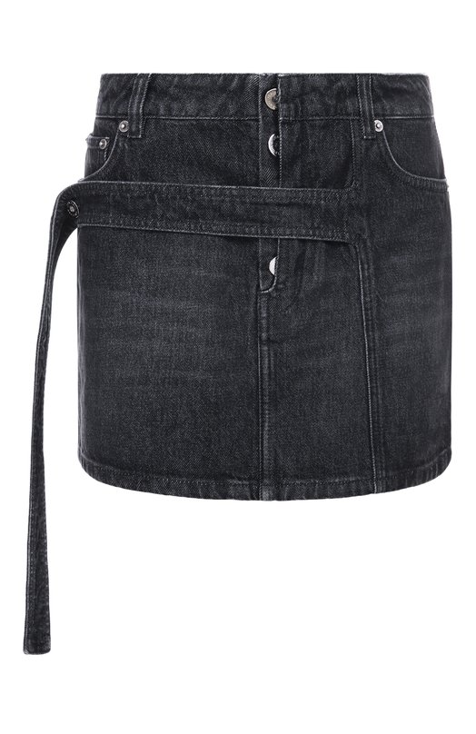 Джинсовая юбка Jean Paul Gaultier 25/03-W-SK014/D016 Чёрный 25/03-W-SK014/D016