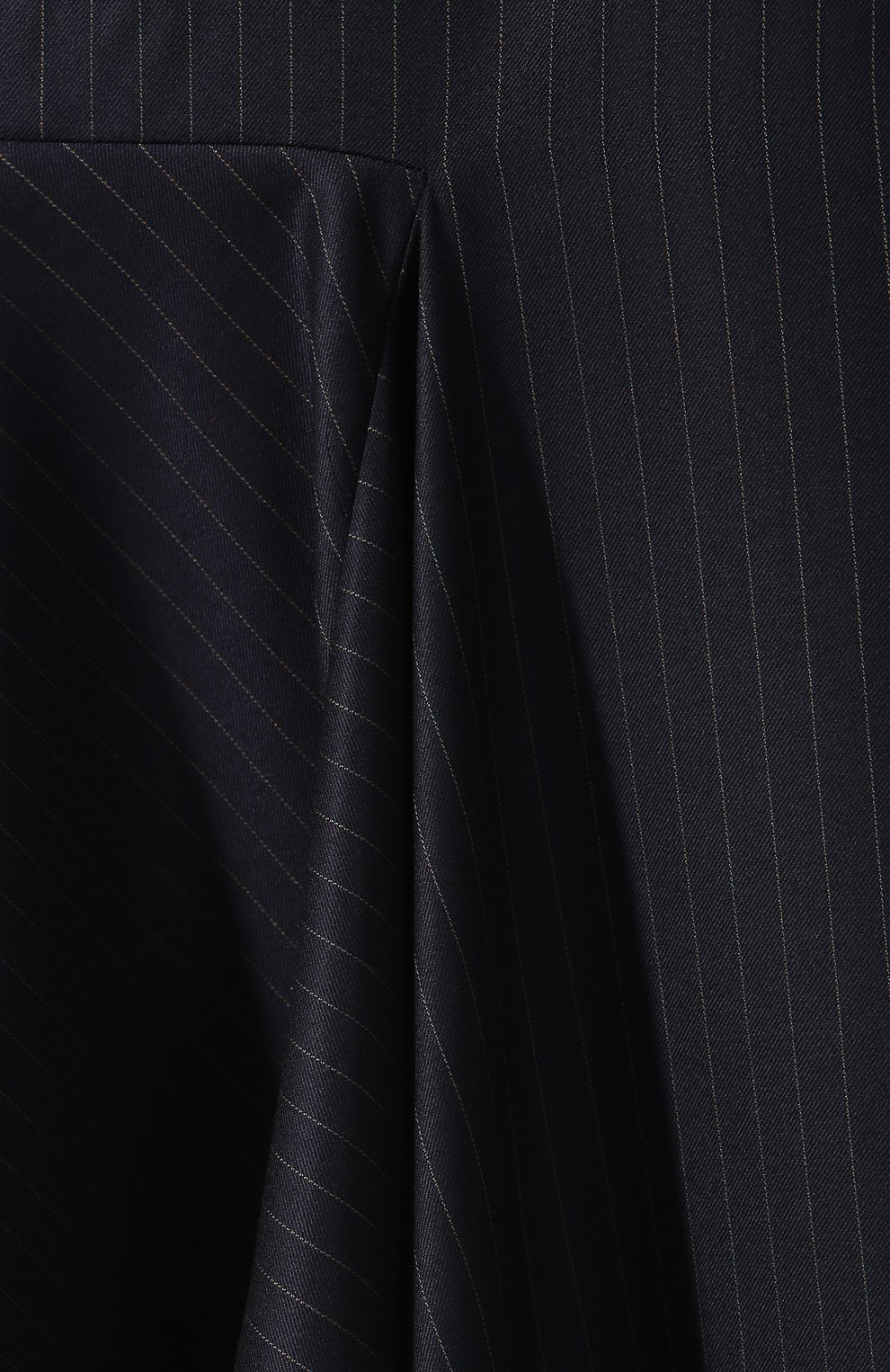 Шерстяная юбка BALENCIAGA темно-синего цвета по цене 67300 руб., арт. 518170/TFT06, фото 5 Шерстяная юбка BALENCIAGA, арт. 518170/TFT06, фото 5