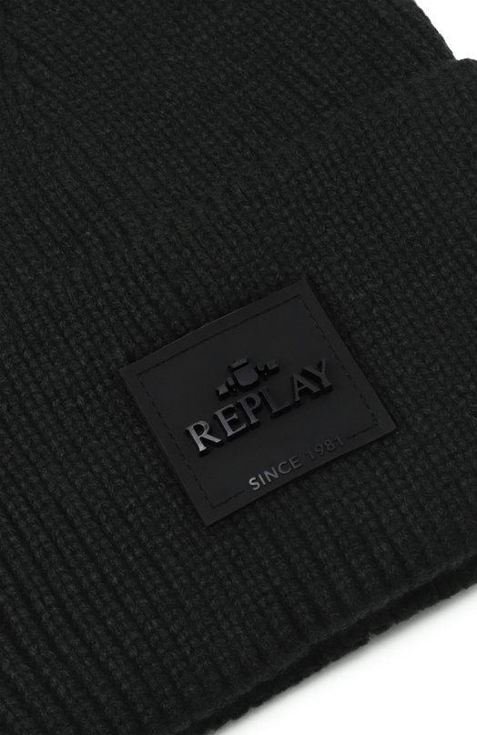 Шапка Replay AW4327.000.A1300A Чёрный  AW4327.000.A1300A Фото 4