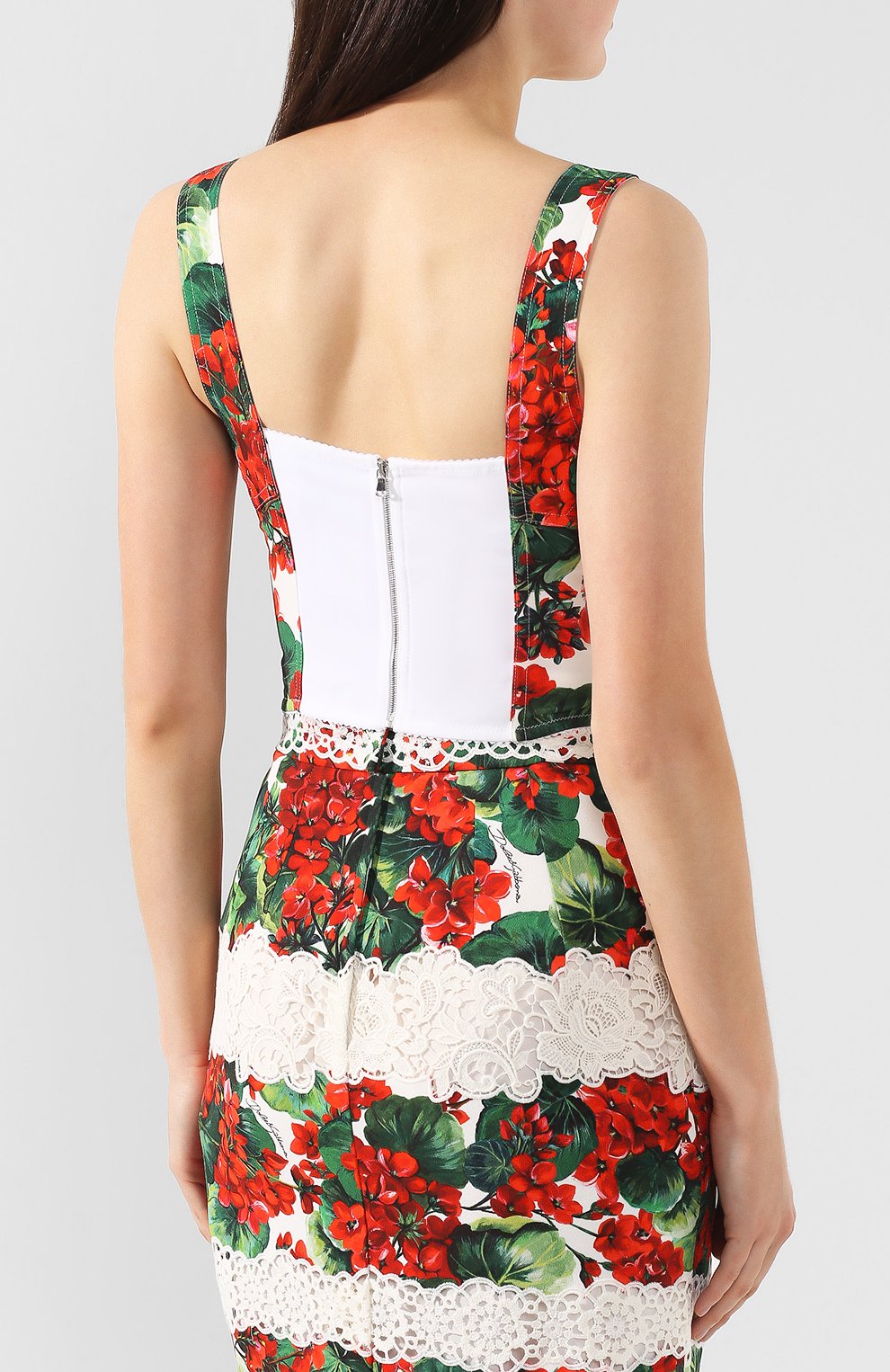 Топ с принтом DOLCE & GABBANA, арт. F7W98T/FSRKF, фото 4