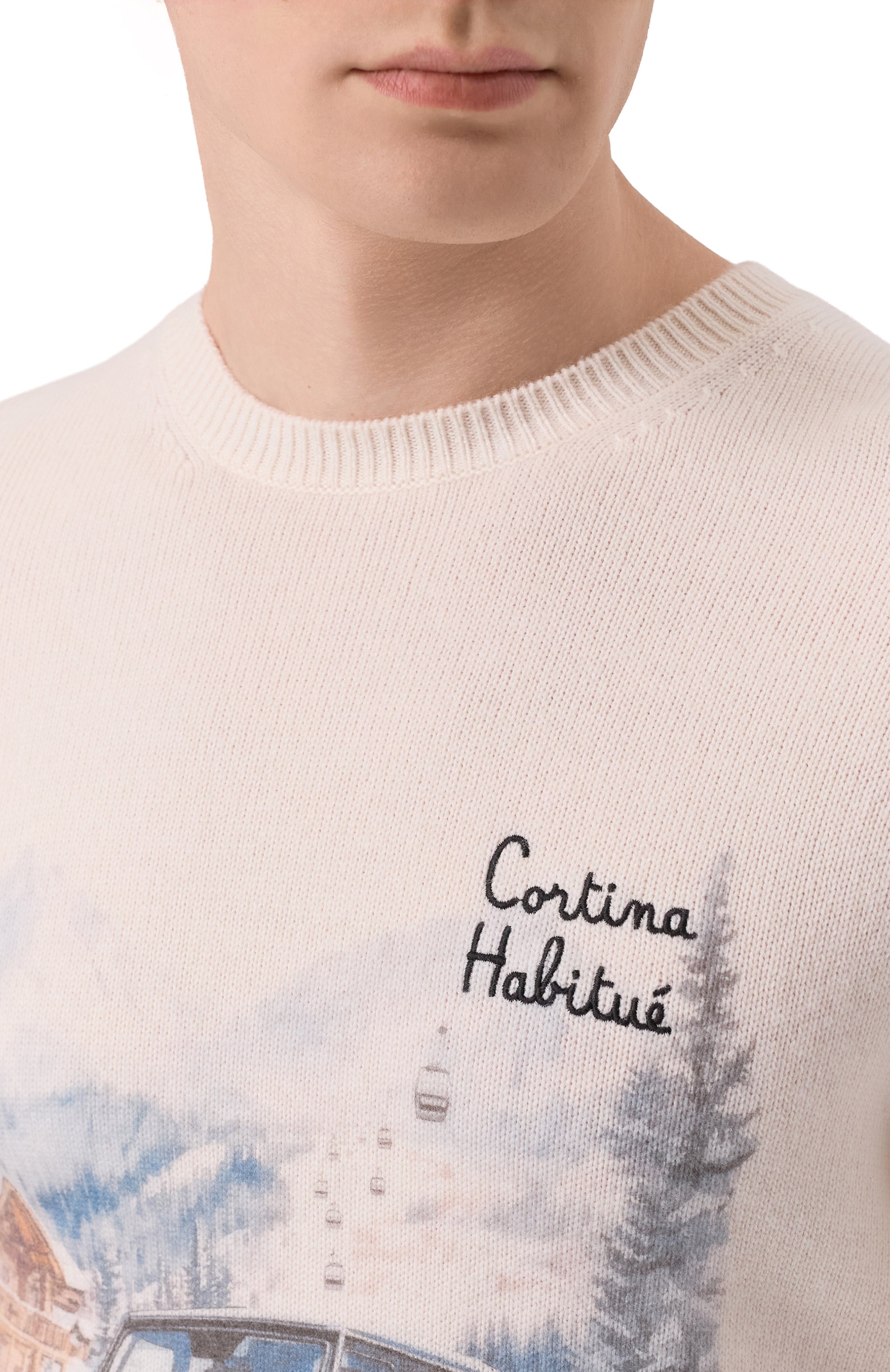 Джемпер из шерсти и вискозы MC2 SAINT BARTH, арт. HER0022-01580I/HER0N PRINT, фото 5