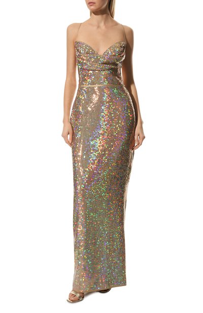 Платье с отделкой пайетками RASARIO, арт. RS23S042X006, фото 3