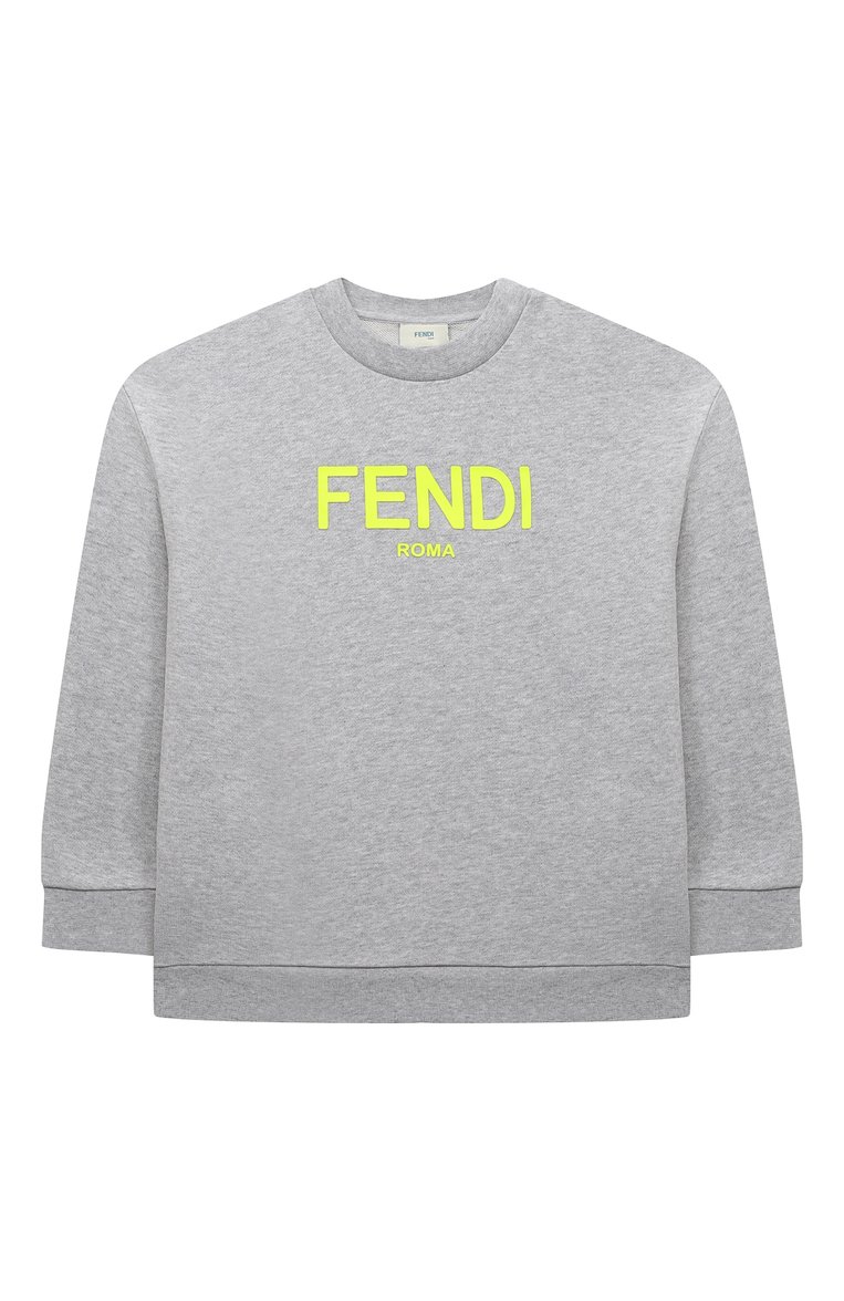Хлопковый свитшот FENDI, арт. JUH051/5V0/4-6, фото 1