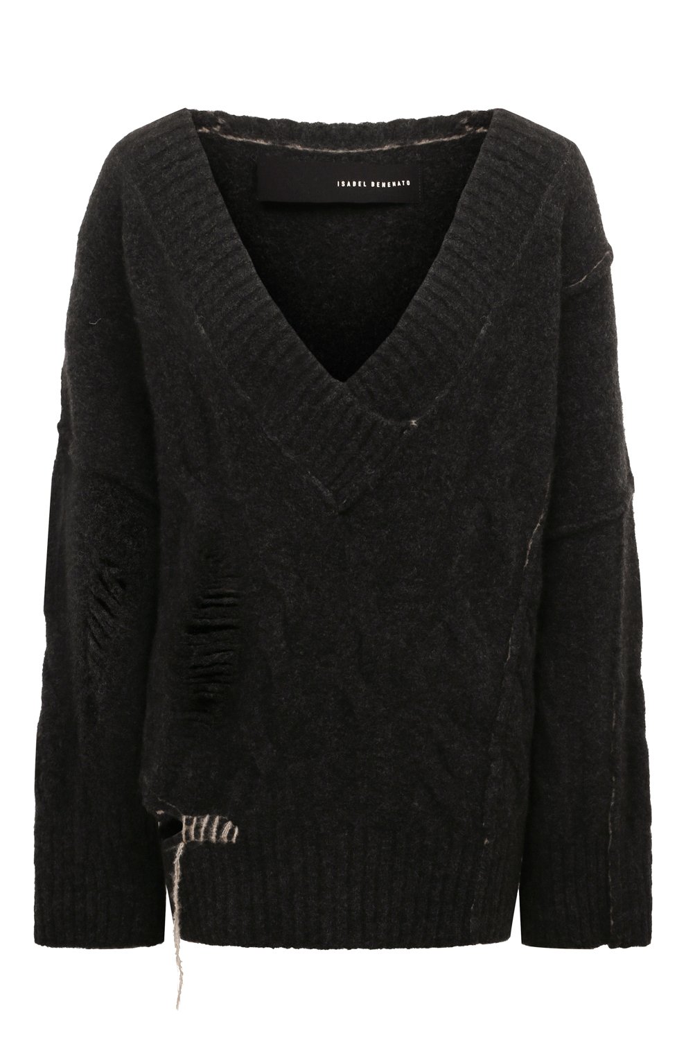 Шерстяной пуловер ISABEL BENENATO, арт. DK702F24, фото 1