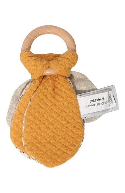 Погремушка pollen the bee DOU DOU ET COMPAGNIE бежевого цвета по цене 3320 руб., арт. DC3845, фото 2 Погремушка pollen the bee DOU DOU ET COMPAGNIE, арт. DC3845, фото 2