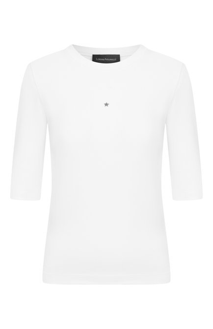 Женская хлопковая футболка LORENA ANTONIAZZI, арт. TS24D/4577