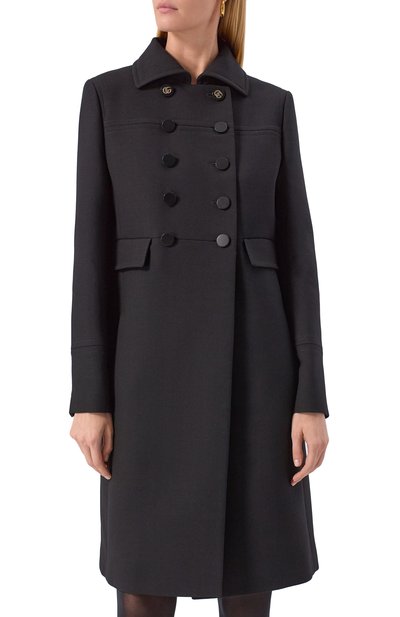 Шерстяное пальто GUCCI, арт. 823841/Z7ASS, фото 3