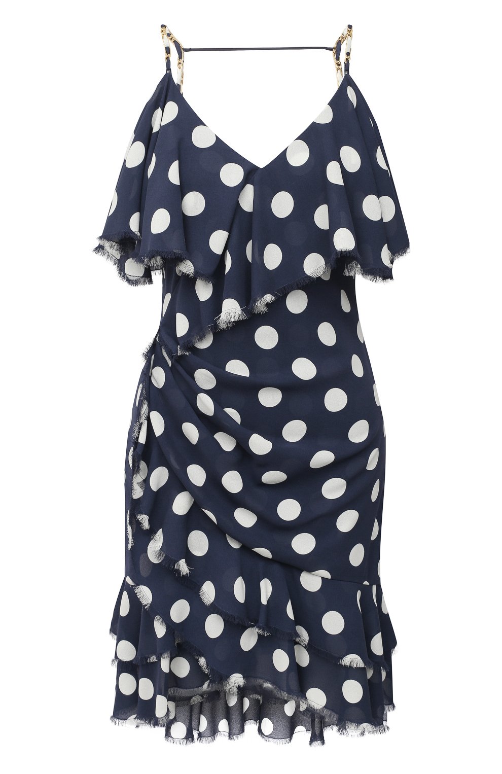 Шелковое платье BALMAIN, арт. VF16081/I629, фото 1