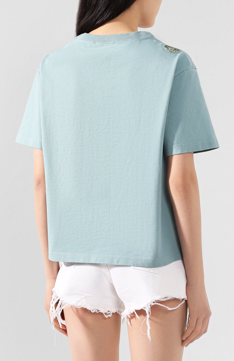 Хлопковая футболка ACNE STUDIOS, арт. AL0124/W, фото 4
