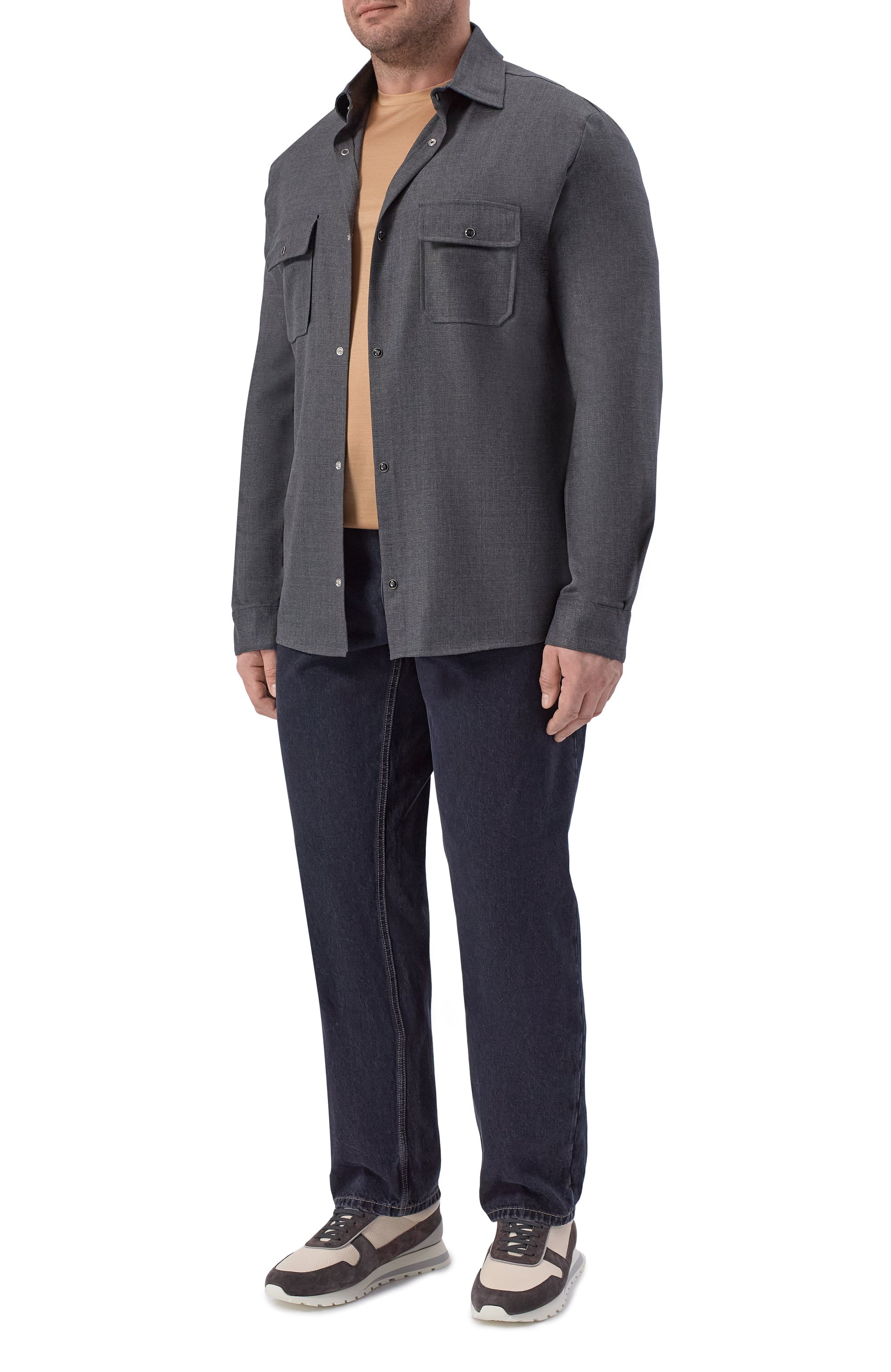 Шерстяная рубашка MARCO PESCAROLO, арт. NEXT/5318, фото 2