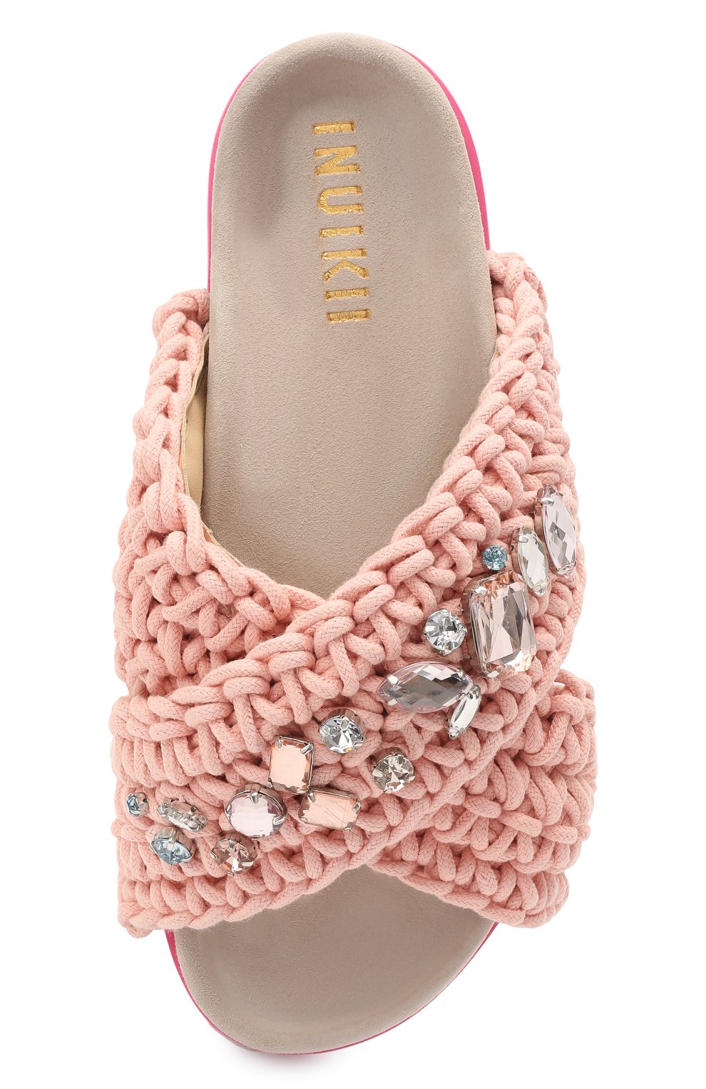 Комбинированные шлепанцы INUIKII, арт. 70103-6, фото 5