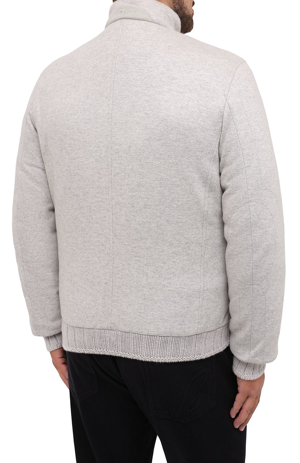 Кашемировый бомбер KITON, арт. UW0805MV03T62/60-68, фото 4