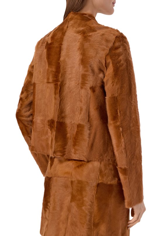 Куртка из овчины Kiton D61581K0921H Коричневый  D61581K0921H Фото 4