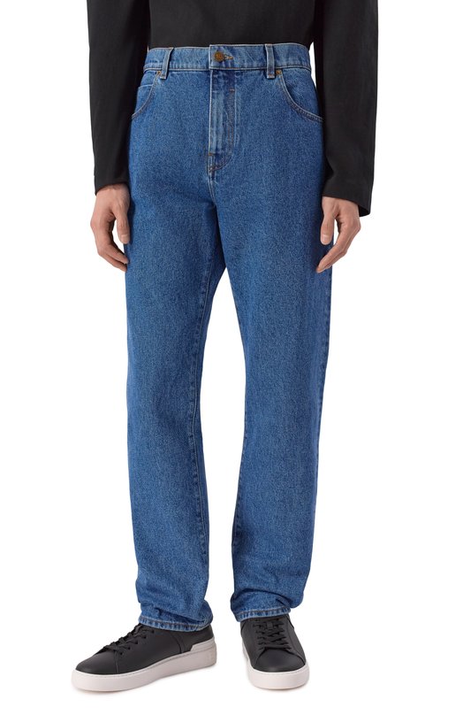 Джинсы Regular Balmain GH1MI043/DG08 Синий  GH1MI043/DG08 Фото 3